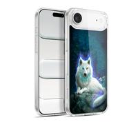 Head Case Designs Officially Licensed Anthony Christou White Wolf Fantasy Art Gel Case [Military Grade Protection] Compatible with Apple iPhone 17 Air and Compatible with MagSafe