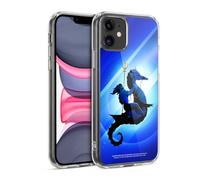 Head Case Designs Officially Licensed Aquaman And The Lost Kingdom Arthur Curry And Storm Graphics Gel Case [Military Grade Protection] Compatible with Apple iPhone 11 and Compatible with MagSafe