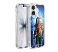 Head Case Designs Officially Licensed Aquaman And The Lost Kingdom Arthur Curry Graphics Gel Case [Military Grade Protection] Compatible with Apple iPhone 17 and Compatible with MagSafe