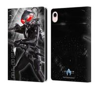 Head Case Designs Officially Licensed Aquaman And The Lost Kingdom Black Manta Graphics Leather Wallet Case Compatible With Apple iPad mini (2021/2024)