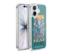 Head Case Designs Officially Licensed Aquaman And The Lost Kingdom Octopus Graphics Gel Case [Military Grade Protection] Compatible with Apple iPhone 17 and Compatible with MagSafe