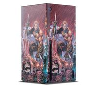 Head Case Designs Officially Licensed Aquaman DC Comics Collage Comic Book Cover Game Console Wrap Case Cover Compatible With Xbox Series X