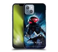 Head Case Designs Officially Licensed Aquaman Movie Black Manta Posters Hard Back Case Compatible With Apple iPhone 14