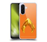 Head Case Designs Officially Licensed Aquaman Movie Gold Logo Gel Case [Military Grade Protection] Compatible With Samsung Galaxy A26 5G