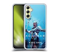 Head Case Designs Officially Licensed Aquaman Movie King Orm Posters Gel Case [Military Grade Protection] Compatible With Samsung Galaxy A34 5G
