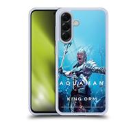 Head Case Designs Officially Licensed Aquaman Movie King Orm Posters Gel Case [Military Grade Protection] Compatible With Samsung Galaxy A56 5G
