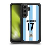 Head Case Designs Officially Licensed Argentina National Football Team Alejandro Garnacho 2024/25 Player Home Kit 1st Group Ultra-Armoured Shockproof Case Compatible With Samsung Galaxy S24+ 5G