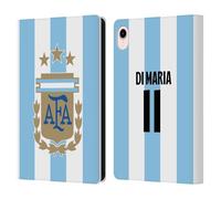 Head Case Designs Officially Licensed Argentina National Football Team Ángel Di María 2024/25 Player Home Kit 2nd Group Leather Wallet Case Compatible With Apple iPad mini (2021/2024)