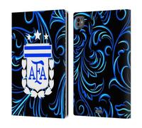 Head Case Designs Officially Licensed Argentina National Football Team Away 2026 Crest Kit Leather Wallet Case Compatible With Apple iPad Pro 11 M4/M5 2024/2025