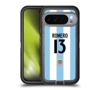 Head Case Designs Officially Licensed Argentina National Football Team Cristian Romero 2024/25 Player Home Kit 1st Group Ultra-Armoured Shockproof Case Compatible With Google Pixel 10 Pro XL