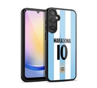 Head Case Designs Officially Licensed Argentina National Football Team Diego Maradona 2024/25 Player Home Kit 1st Group Gel Armour Case [Military Grade] Compatible With Samsung Galaxy A25 5G