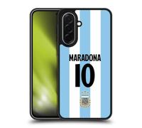 Head Case Designs Officially Licensed Argentina National Football Team Diego Maradona 2024/25 Player Home Kit 1st Group Gel Armour Case [Military Grade] Compatible With Samsung Galaxy A36 5G