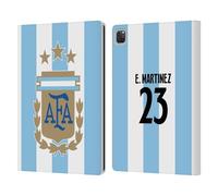 Head Case Designs Officially Licensed Argentina National Football Team Emiliano Martínez 2024/25 Player Home Kit 1st Group Leather Wallet Case Compatible With Apple iPad Pro 12.9 2020/2021/2022