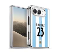 Head Case Designs Officially Licensed Argentina National Football Team Emiliano Martínez 2024/25 Player Home Kit 1st Group Gel Case Compatible with Apple iPhone Duo & Compatible with MagSafe
