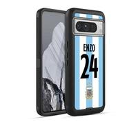 Head Case Designs Officially Licensed Argentina National Football Team Enzo Fernández 2024/25 Player Home Kit 1st Group Ultra-Armoured Shockproof Case Compatible With Google Pixel 8 Pro