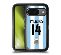 Head Case Designs Officially Licensed Argentina National Football Team Exequiel Palacios 2024/25 Player Home Kit 1st Group Ultra-Armoured Shockproof Case Compatible With Google Pixel 9 / Pixel 9 Pro