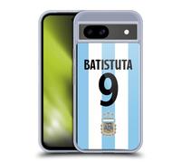 Head Case Designs Officially Licensed Argentina National Football Team Gabriel Batistuta 2024/25 Player Home Kit 2nd Group Gel Case [Military Grade Protection] Compatible With Google Pixel 8a