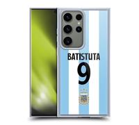 Head Case Designs Officially Licensed Argentina National Football Team Gabriel Batistuta 2024/25 Player Home Kit 2nd Group Gel Case [Military Grade] Compatible With Samsung Galaxy S23 Ultra 5G