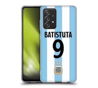 Head Case Designs Officially Licensed Argentina National Football Team Gabriel Batistuta 2024/25 Player Home Kit 2nd Group Gel Case Compatible With Galaxy A52 / A52s / 5G (2021)
