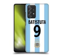 Head Case Designs Officially Licensed Argentina National Football Team Gabriel Batistuta 2024/25 Player Home Kit 2nd Group Hard Back Case Compatible With Galaxy A52 / A52s / 5G (2021)