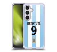 Head Case Designs Officially Licensed Argentina National Football Team Gabriel Batistuta 2024/25 Player Home Kit 2nd Group Gel Case [Military Grade Protection] Compatible With Samsung Galaxy S24 5G