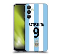 Head Case Designs Officially Licensed Argentina National Football Team Gabriel Batistuta 2024/25 Player Home Kit 2nd Group Gel Case [Military Grade Protection] Compatible With Samsung Galaxy A25 5G