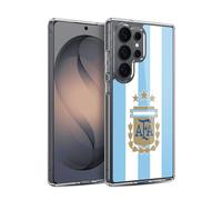 Head Case Designs Officially Licensed Argentina National Football Team Home 2024/25 Crest Kit Gel Case [Military Grade Protection] Compatible with Samsung Galaxy S26 Ultra and Compatible with MagSafe