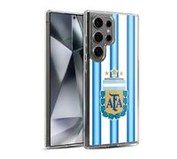 Head Case Designs Officially Licensed Argentina National Football Team Home 2026 Crest Kit Gel Case [Military Grade Protection] Compatible with Samsung Galaxy S24 Ultra 5G and Compatible with MagSafe