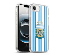Head Case Designs Officially Licensed Argentina National Football Team Home 2026 Crest Kit Gel Case [Military Grade] Compatible with Apple iPhone 16e / iPhone 17e and Compatible with MagSafe