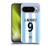 Head Case Designs Officially Licensed Argentina National Football Team Julián Álvarez 2024/25 Player Home Kit 1st Group Gel Case Compatible with Google Pixel 10 Pro XL & Compatible with MagSafe