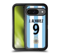Head Case Designs Officially Licensed Argentina National Football Team Julián Álvarez 2024/25 Player Home Kit 1st Group Ultra-Armoured Shockproof Case Compatible With Google Pixel 9 / Pixel 9 Pro
