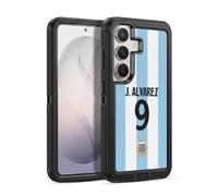 Head Case Designs Officially Licensed Argentina National Football Team Julián Álvarez 2024/25 Player Home Kit 1st Group Ultra-Armoured Shockproof Case Compatible With Samsung Galaxy S26 Plus
