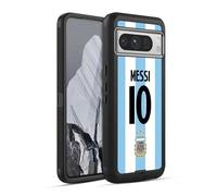Head Case Designs Officially Licensed Argentina National Football Team Lionel Messi 2024/25 Player Home Kit 1st Group Ultra-Armoured Shockproof Case [Military Grade] Compatible With Google Pixel 8 Pro