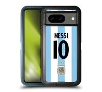 Head Case Designs Officially Licensed Argentina National Football Team Lionel Messi 2024/25 Player Home Kit 1st Group Ultra-Armoured Shockproof Case [Military Grade] Compatible With Google Pixel 8