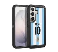 Head Case Designs Officially Licensed Argentina National Football Team Lionel Messi 2024/25 Player Home Kit 1st Group Ultra-Armoured Shockproof Case Compatible With Samsung Galaxy S26 Plus