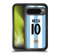 Head Case Designs Officially Licensed Argentina National Football Team Lionel Messi 2024/25 Player Home Kit 1st Group Ultra-Armoured Shockproof Case Compatible With Google Pixel 9 Pro XL