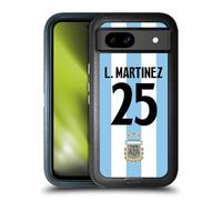 Head Case Designs Officially Licensed Argentina National Football Team Lisandro Martínez 2024/25 Player Home Kit 1st Group Ultra-Armoured Shockproof Case Compatible With Google Pixel 8a