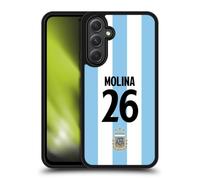 Head Case Designs Officially Licensed Argentina National Football Team Nahuel Molina 2024/25 Player Home Kit 1st Group Gel Armour Case [Military Grade Protection] Compatible With Samsung Galaxy A54 5G
