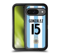 Head Case Designs Officially Licensed Argentina National Football Team Nicolás González 2024/25 Player Home Kit 1st Group Ultra-Armoured Shockproof Case Compatible With Google Pixel 9 / Pixel 9 Pro