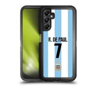 Head Case Designs Officially Licensed Argentina National Football Team Rodrigo de Paul 2024/25 Player Home Kit 1st Group Ultra-Armoured Shockproof Case Compatible With Samsung Galaxy A05s