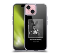 Head Case Designs Officially Licensed Ariana Grande Bunny Dangerous Woman Gel Case [Military Grade Protection] Compatible with Apple iPhone 15 and Compatible with MagSafe