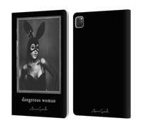 Head Case Designs Officially Licensed Ariana Grande Bunny Dangerous Woman Leather Wallet Case Compatible With Apple iPad Pro 11 2020/2021 / 2022