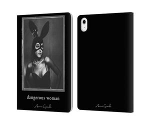 Head Case Designs Officially Licensed Ariana Grande Bunny Dangerous Woman Leather Wallet Case Compatible With Apple iPad Air 11 2020/2022/2024/2025