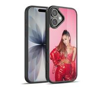 Head Case Designs Officially Licensed Ariana Grande Red Leather Dangerous Woman Gel Armour Case [Military Grade Protection] Compatible With Apple iPhone 17