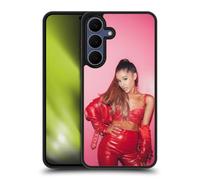 Head Case Designs Officially Licensed Ariana Grande Red Leather Dangerous Woman Gel Armour Case [Military Grade Protection] Compatible With Samsung Galaxy S25 FE
