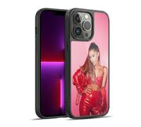 Head Case Designs Officially Licensed Ariana Grande Red Leather Dangerous Woman Gel Armour Case [Military Grade Protection] Compatible With Apple iPhone 13 Pro Max