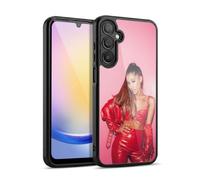 Head Case Designs Officially Licensed Ariana Grande Red Leather Dangerous Woman Gel Armour Case [Military Grade Protection] Compatible With Samsung Galaxy A25 5G