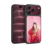 Head Case Designs Officially Licensed Ariana Grande Red Leather Dangerous Woman Gel Armour Case [Military Grade Protection] Compatible With Apple iPhone 18 Pro Max
