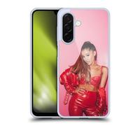 Head Case Designs Officially Licensed Ariana Grande Red Leather Dangerous Woman Gel Case [Military Grade Protection] Compatible With Samsung Galaxy A26 5G