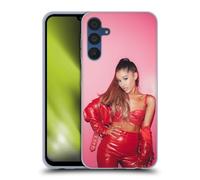 Head Case Designs Officially Licensed Ariana Grande Red Leather Dangerous Woman Gel Case [Military Grade Protection] Compatible With Samsung Galaxy A15